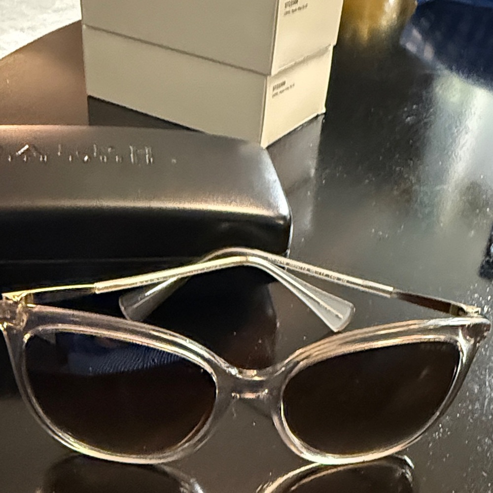 Ralph Lauren Transparent Frame Sunglasses